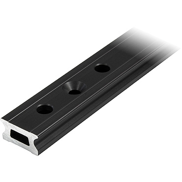 Ronstan Series 26 Track, Black, 1996 mm M6 CSK fastener holes. Pitch=100mm Stop hole pitch=50mm