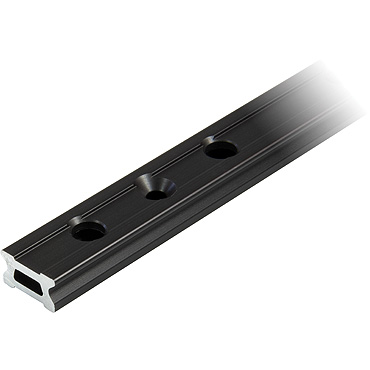 [R-RC1190-3.0] Ronstan Series 19 Track, Black, 2996 mm M5 CSK fastener holes. Pitch=100mm Stop hole pitch=50mm