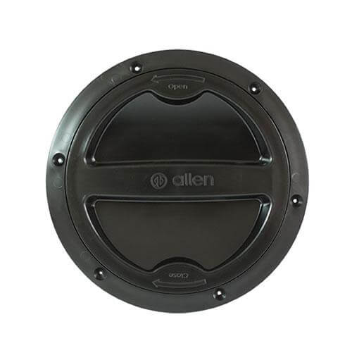 [AB-A1837] Allen Brothers 138mm Black Hatch Cover With Integral Seal
