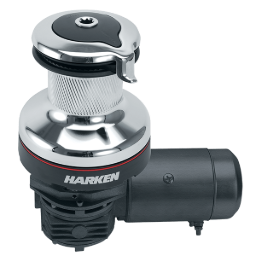 horizontal electric harken winch