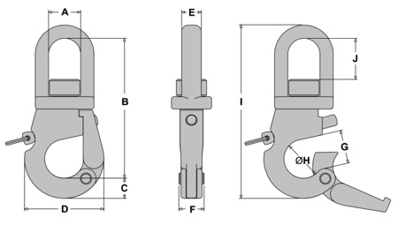 Tylaska SS Plunger Pin Snap Shackle - Specification Image.jpg