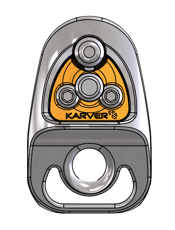 Karver 3:1 Friction Sheave KF4.5