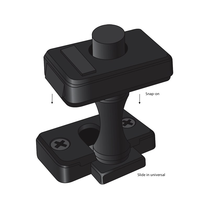 Ronstan Tiller Extension - Inboard grip, 1070-1770mm