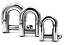 Morfrac powerfurl.[one] - Ti D-Shackle 6mm pin - 1,5t SWL furler