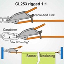 Clamcleat Trapeze & Vang Cleat With Link