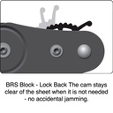 Spinlock BRS 63mm - Mobile Block with Locking Cam