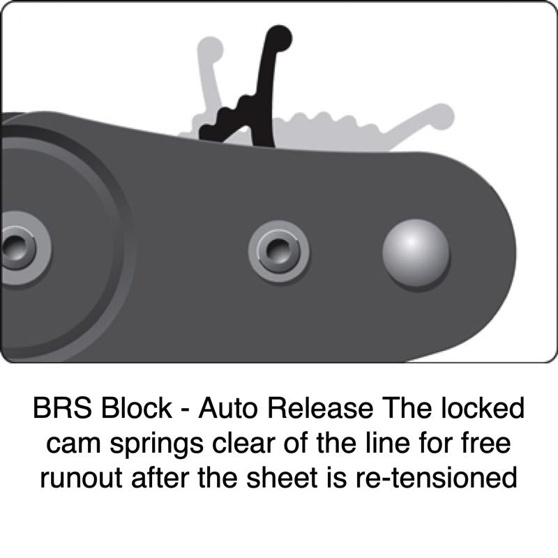 Spinlock BRS 63mm - Mobile Block with Locking Cam