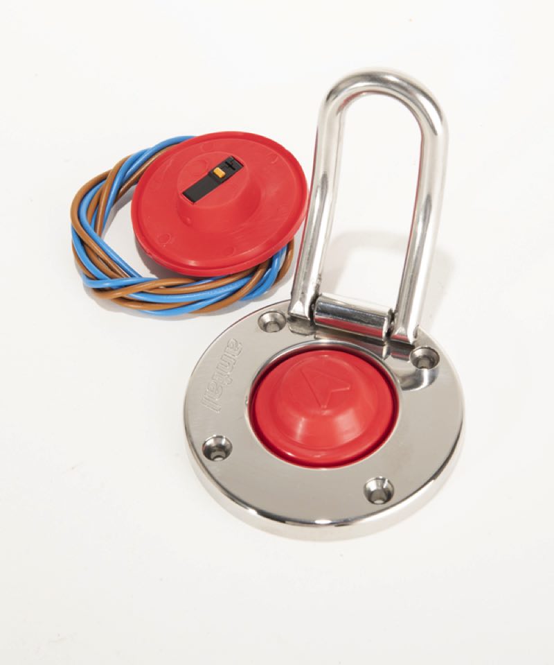 Antal Red Switch with Stainless Steel Cover