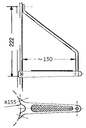 Selden Mast Climbing Step (Internal Radius 155mm)