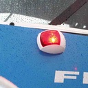 HELLA NaviLED Compact Navigation Light - Port, Colour, 2.5m cable