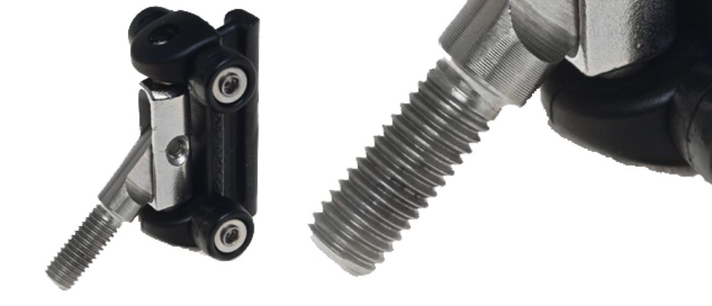 Rutgerson Battcar Slide with M10 Thread - 16mm x 15.5mm