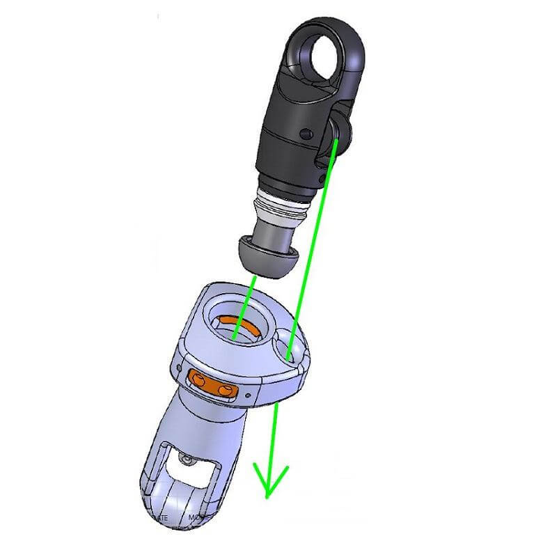 KHL5 Halyard lock - 5T