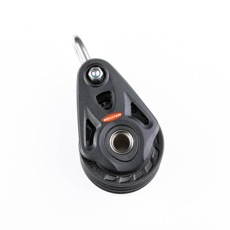 Ronstan S60 Coreblock™ Poulie double, tête non pivotante