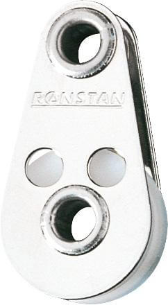 Ronstan S20 AP Single Block - tube rivet head