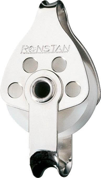 Ronstan S30 AP Bozzello singolo - becket, testa ad anello