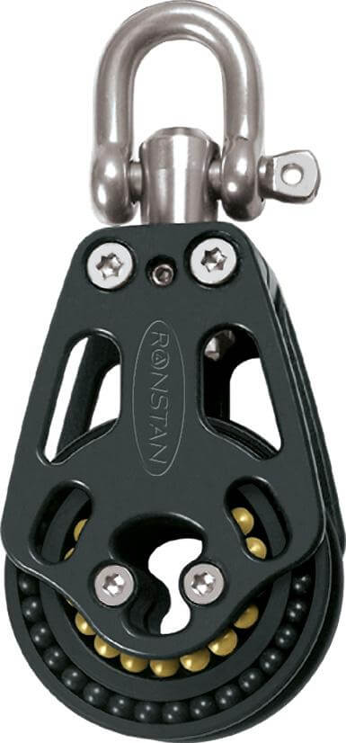 Ronstan Series 60 Orbit Block™ - Motón simple con becket