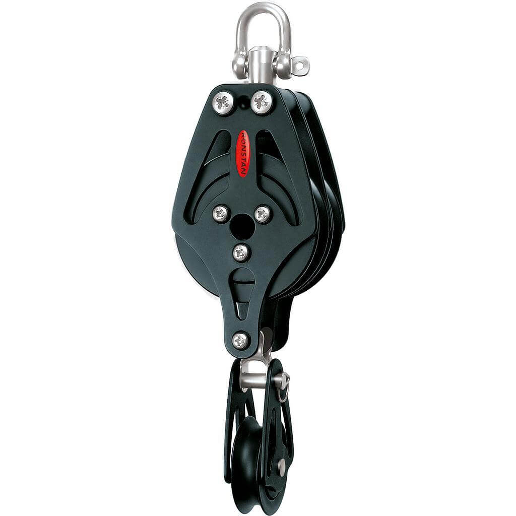 Ronstan Series 75 Two-speed Mainsheet System 3:1 - 6:1 - Top Block Only