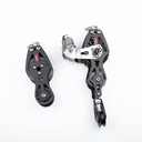 Ronstan Sistema di scotta randa a due velocità, Ratchet, 2 Velocità, 8:1,4:1