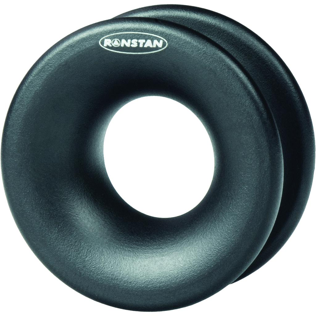 Ronstan Anello a basso attrito, 38mm x 16mm x 17mm, Nero