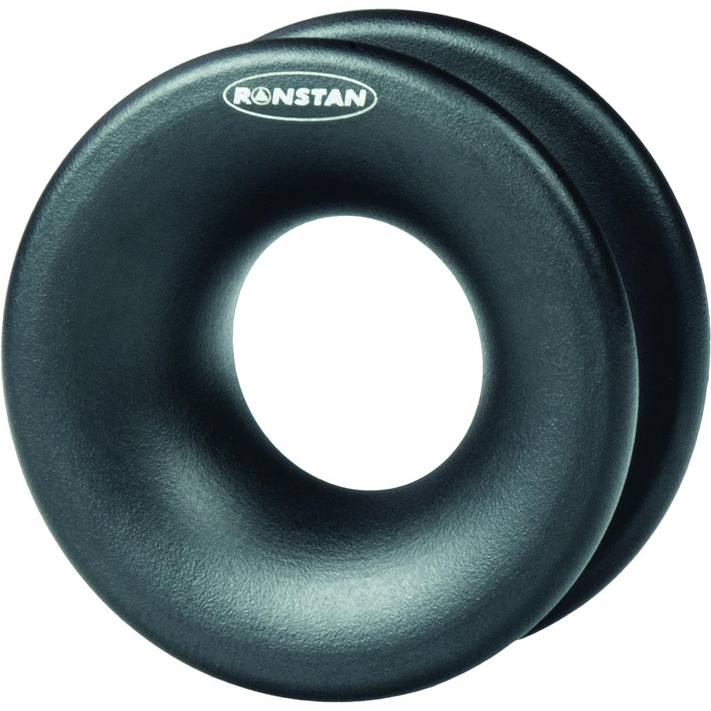 Ronstan Anneau à faible friction, 47mm x 21mm x 22mm, Noir