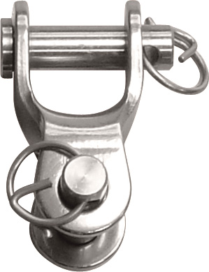 Ronstan Stainless Steel Two Way Link, 5mm (3/16") pins