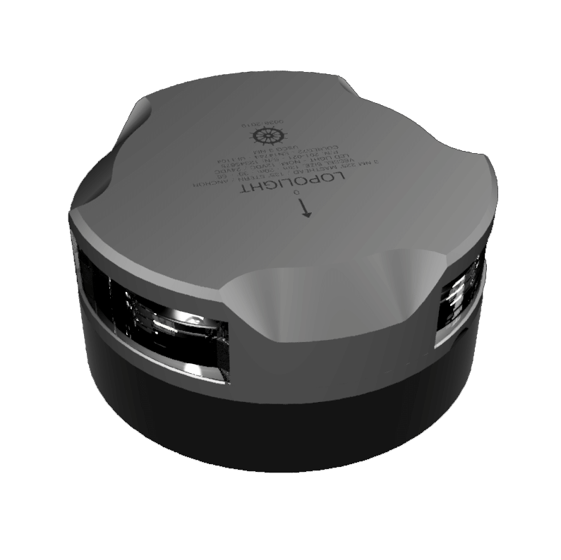 Lopolight 3nm Topplicht/Hecklicht/Ankerlicht (Motorboote)