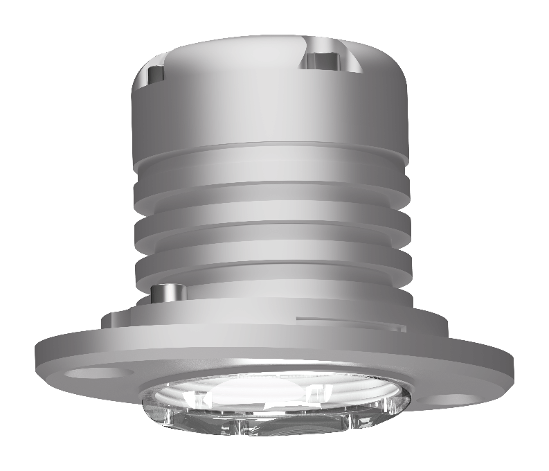 Lopolight 6W  Spreader/deck light, 36°, flush mnt, dimmable