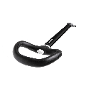 Spinlock EA Tiller Extension - Black, Swivel,1350-2000mm