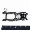 Tylaska H12 2:1 Grillete de driza de aluminio