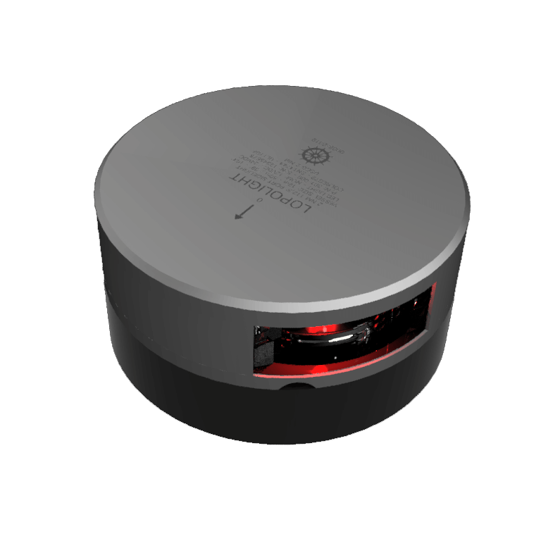 Lopolight 2nm port, silver anodized