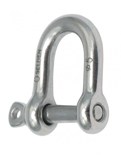 Seldén shackle straight for  blocks and Furlex furling systems - Ø5mm