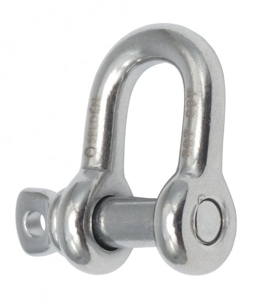 Seldén shackle straight for blocks and Furlex furling systems - Ø6/8mm