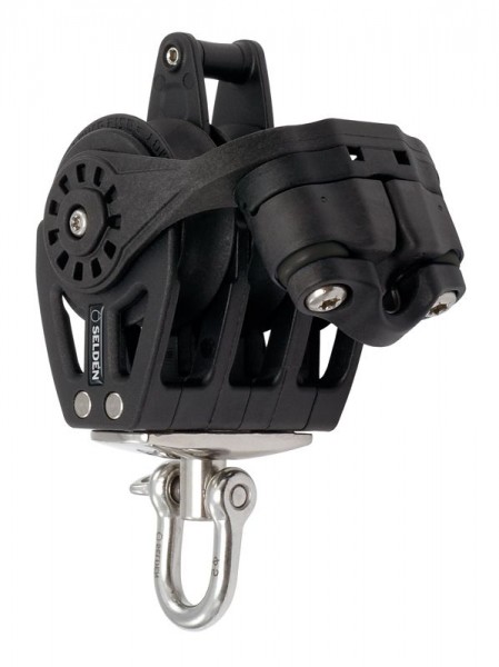 Seldén BBB 3 réas avec émerillon, taquet et manille inférieure - BBB40