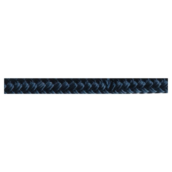 Robline aussière d'amarrage bleu marine avec œil - 10mm/4m
