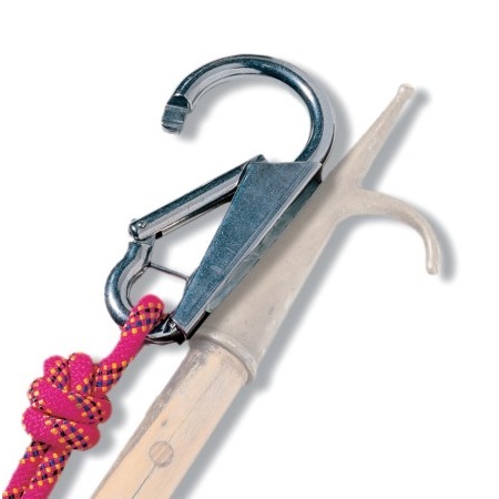 KONG Gancio moschettone per boa in acciaio inox 160mm