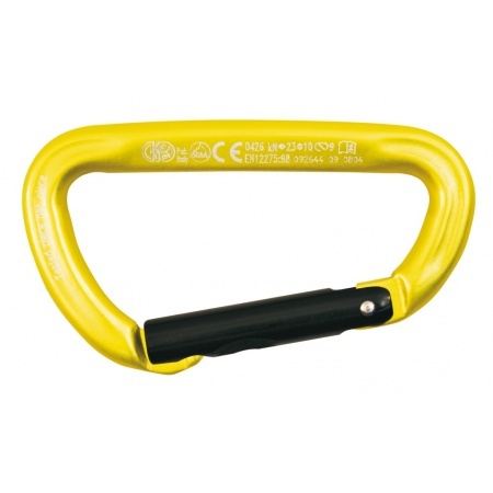 Kong Moschettone in alluminio TRAPPER STRAIGHT GATE asimmetrico assortito