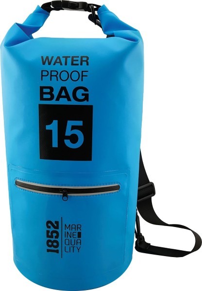 1852 waterproof bag 15l blue