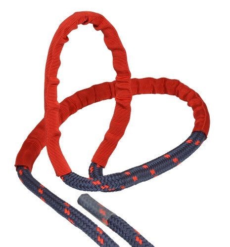 1852 Mooring rope nylon Elastic blue/red with chafe protection D=10mm L=8m