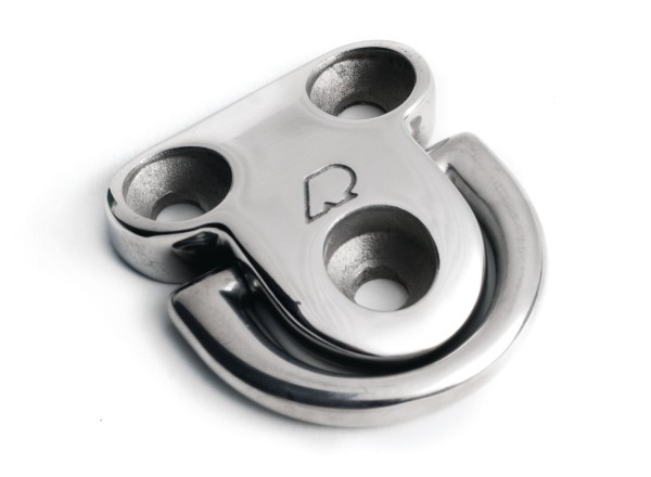 Rutgerson Pad Eye/Anello di coperta pieghevole in acciaio inox 20mm 