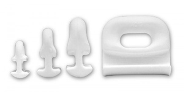 Cursore per albero Seldén (SM1336) 14.5 / 4 x 40mm NYL Bianco