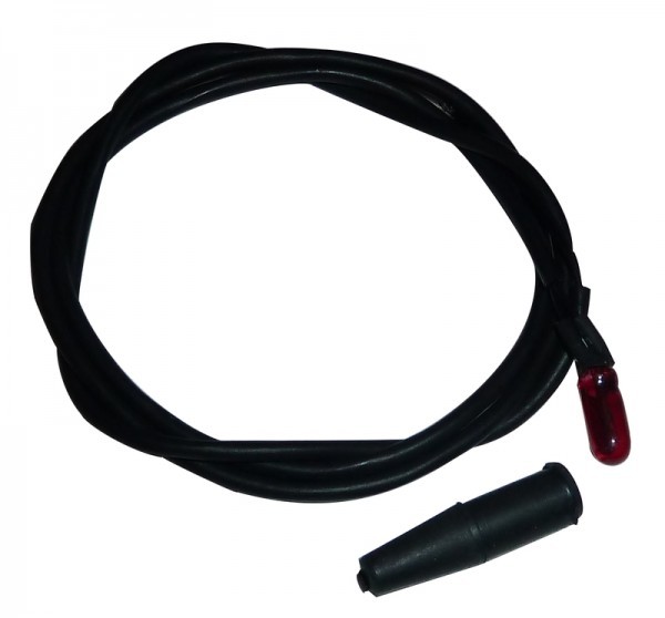 Silva cable with bulb red 12V for compasses 70NB/FB, 100NB/FB, 102BH, 125B/H and 125 T/FT
