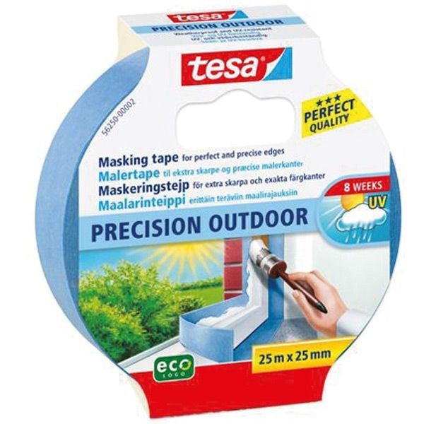 Tesa Masking Tape Outdoor W=25mm L=25m