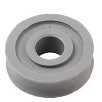 Allen Brothers 15mm x 6mm x 6mm Roldana de acetal