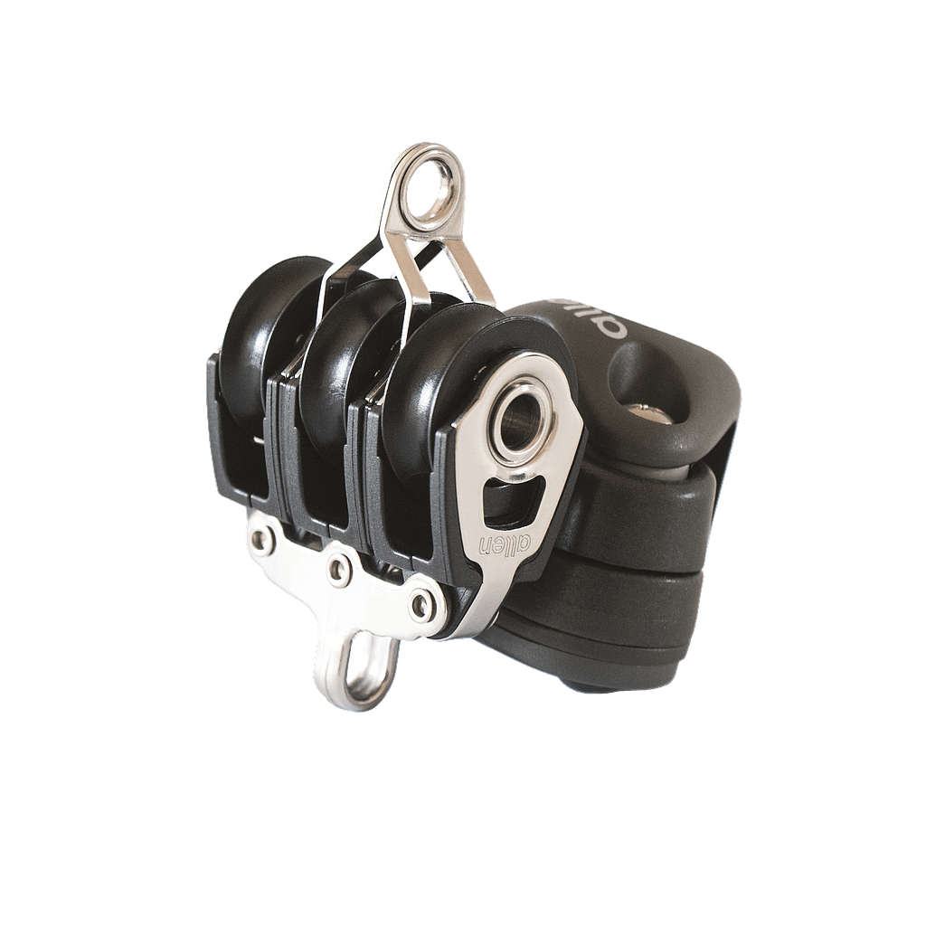 Allen Brothers Motón Dynamic 30mm triple con mordaza invertida y becket