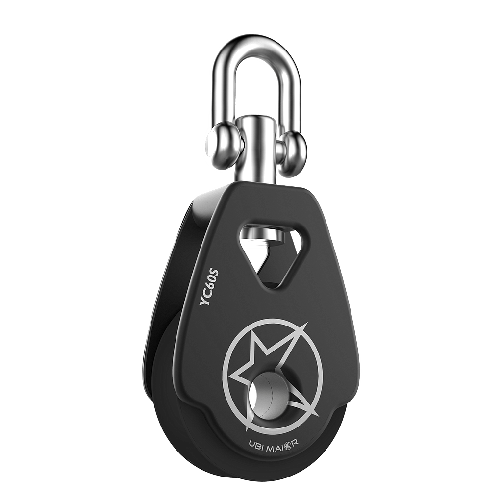 UBI Maior Poulie double avec ringot - 1,25t MWL