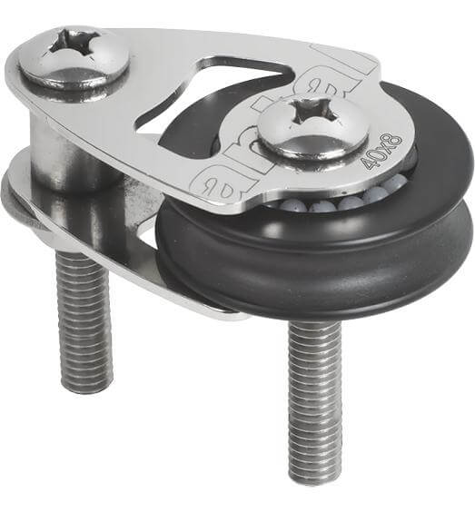 Antal SS Pasteca de cubierta simple Ø40