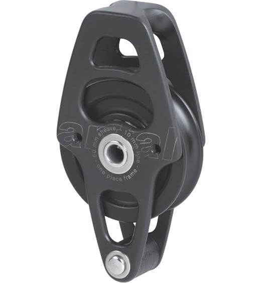 Antal OPF Einfacher Gurtblock Ø50 mit Hundsfott