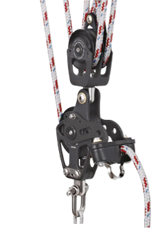 Antal Mainsheet Block with Cam Cleat for E6/75