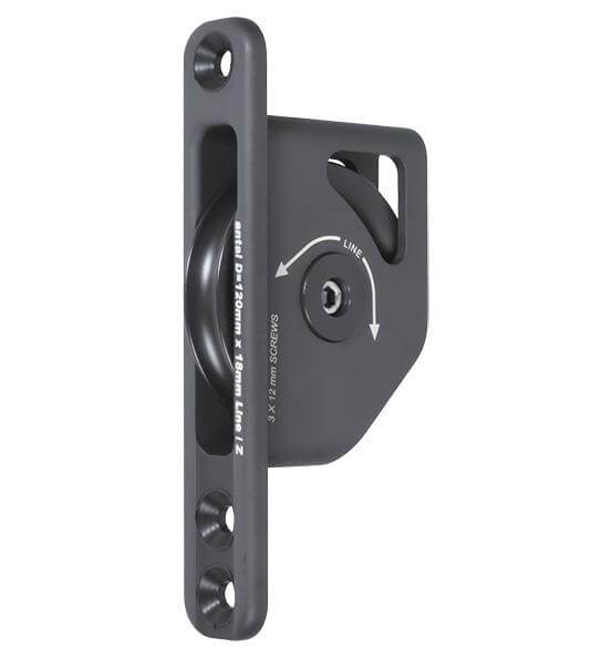 Antal Motón de mástil Ø120 - Reforzado