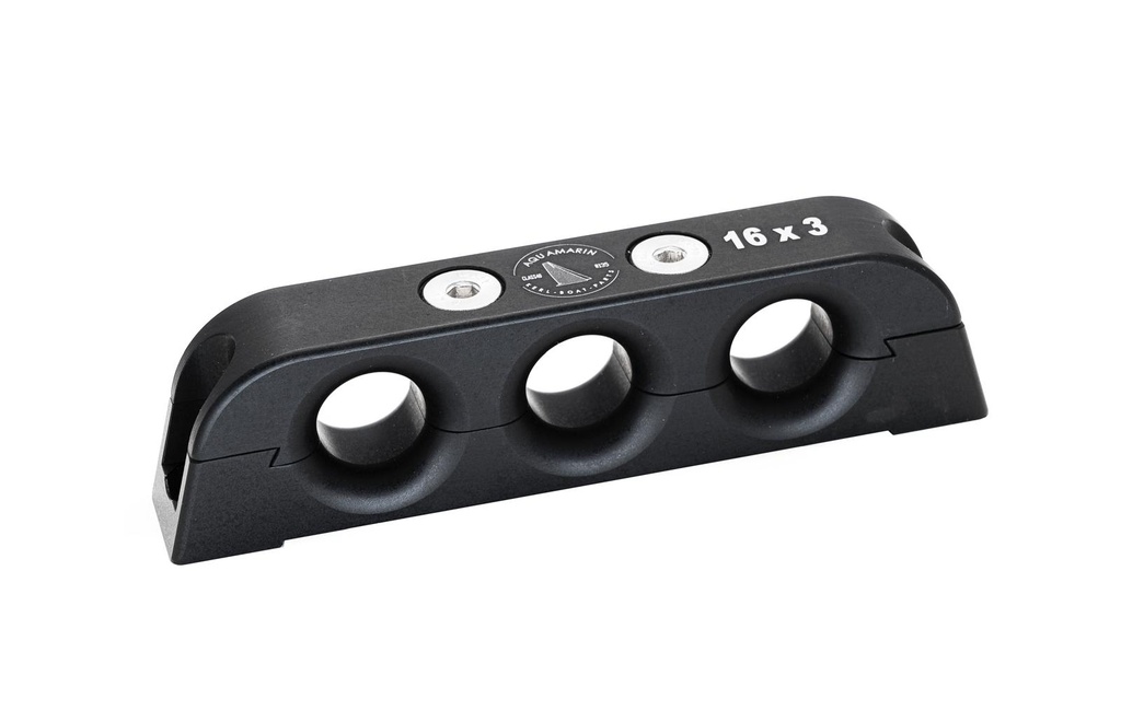 Kerl CNC Pasacabos triple 16mm - Abierto